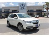 2014 White Diamond Pearl Acura MDX Technology #90745471