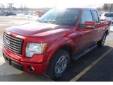 Red Candy Metallic Ford F150 in 2010