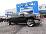 Black Chevrolet Silverado 1500 in 2014