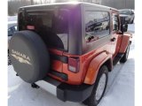 2011 Mango Tango Pearl Jeep Wrangler Sahara 4x4 #90745888