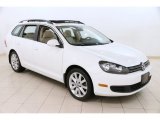 2010 Candy White Volkswagen Jetta SE SportWagen #90745886