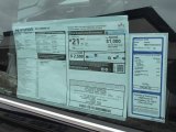 2014 Hyundai Genesis 3.8 Sedan Window Sticker