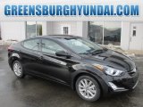 2014 Black Hyundai Elantra SE Sedan #90745426