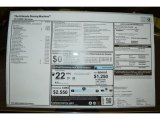 2014 BMW 7 Series 740i Sedan Window Sticker