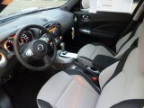2014 Nissan Juke SV AWD Gray Interior