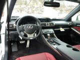 2014 Lexus IS 350 F Sport AWD Rioja Red Interior