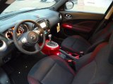 2014 Nissan Juke SV AWD Black/Red Interior