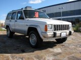 1996 Stone White Jeep Cherokee Country #897378