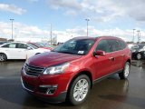 2014 Crystal Red Tintcoat Chevrolet Traverse LT AWD #90790348