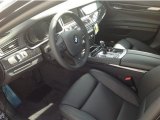 2014 BMW 7 Series 750i Sedan Black Interior