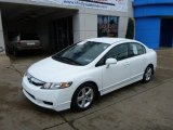 2011 Taffeta White Honda Civic LX-S Sedan #90790174