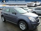 2014 Atlantis Blue Metallic Chevrolet Equinox LS AWD #90790629