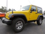 2007 Jeep Wrangler Detonator Yellow