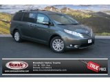 Cypress Green Pearl Toyota Sienna in 2014