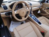 2014 Porsche Boxster S Luxor Beige Interior