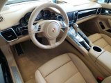 2014 Porsche Panamera S E-Hybrid Luxor Beige Interior