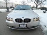 Titanium Silver Metallic BMW 5 Series in 2009