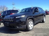 2014 Brilliant Black Crystal Pearl Jeep Cherokee Sport #90852093