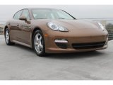 Cognac Metallic Porsche Panamera in 2012