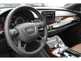 2013 Audi A8 L 4.0T quattro Dashboard