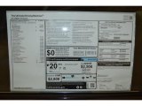 2014 BMW 7 Series 750i Sedan Window Sticker