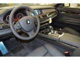 2014 BMW 7 Series 740i Sedan Black Interior