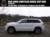 2014 Bright White Jeep Grand Cherokee Overland 4x4 #90881860