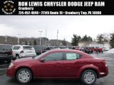 2014 Deep Cherry Red Crystal Pearl Dodge Avenger SE #90881850