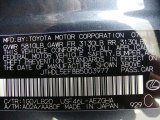 2011 LS Color Code for Smoky Granite Mica - Color Code: 1G0