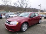 2014 Dodge Avenger Deep Cherry Red Crystal Pearl