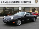 2002 Evening Black Ford Thunderbird Deluxe Roadster #903059