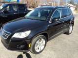 2010 Deep Black Metallic Volkswagen Tiguan Wolfsburg Edition #90930760