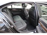 2011 BMW 7 Series ActiveHybrid 750i Sedan Rear Seat