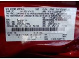 2014 C-Max Color Code for Ruby Red - Color Code: RR