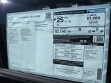 2014 Nissan Rogue Select S Window Sticker