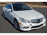 2010 Diamond White Metallic Mercedes-Benz E 550 Coupe #90960809