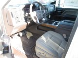 2015 GMC Sierra 2500HD SLT Crew Cab 4x4 Cocoa/Dune Interior