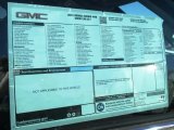 2015 GMC Sierra 2500HD SLT Crew Cab 4x4 Window Sticker