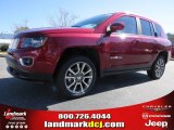 2014 Deep Cherry Red Crystal Pearl Jeep Compass Limited #91005653
