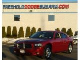 Inferno Red Crystal Pearl Dodge Charger in 2009