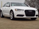 2014 Ibis White Audi A6 3.0T quattro Sedan #91048084