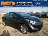 2014 Black Hyundai Elantra SE Sedan #91048028