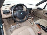 2000 BMW Z3 2.8 Roadster Beige Interior