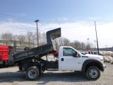 2014 Ford F550 Super Duty XL Regular Cab 4x4 Dump Truck