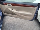 2006 Toyota Solara SLE V6 Convertible Door Panel