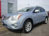 2011 Frosted Steel Metallic Nissan Rogue SV AWD #91047943