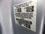 2007 XJ Color Code for Liquid Silver Metallic - Color Code: MEE