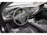 2014 BMW 5 Series 528i xDrive Sedan Black Interior