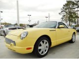 2002 Inspiration Yellow Ford Thunderbird Premium Roadster #91092094