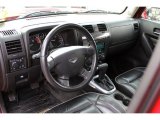 2008 Hummer H3 Alpha Ebony Black Interior